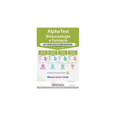 ALPHA TEST. BIOTECNOLOGIE E FARMACI