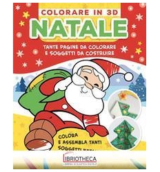 NATALE. COLORARE IN 3D