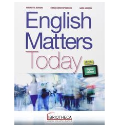 ENGLISH MATTERS TODAY ED. MISTA