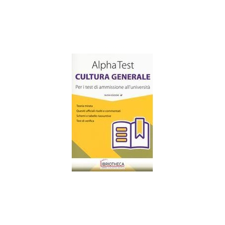 ALPHA TEST CULTURA GENERALE