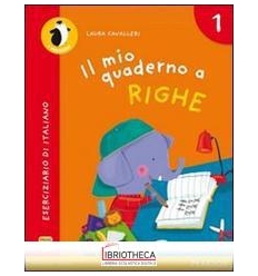 MIO QUADERNO A RIGHE 1