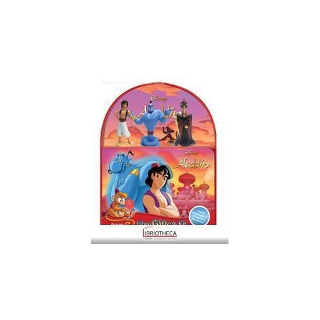 ALADDIN. LIBRO GIOCA KIT. CON 4 GADGET