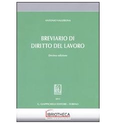 BREVIARIO DI DIRITTO DEL LAVORO