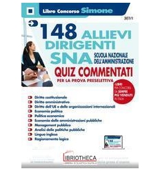 148 Allievi Dirigenti SNA