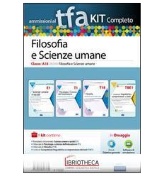 TFA. FILOSOFIA E SCIENZE UMANE CLASSE A18 (A036) PER