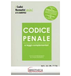 CODICE PENALE 2015 MINOR