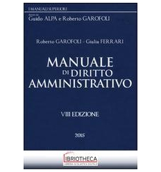 MANUALE DIRITTO AMMINISTRATIVO