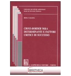 CROSS-BORDER M&A DETERMINANTI E FATTORI CRITICI DI S