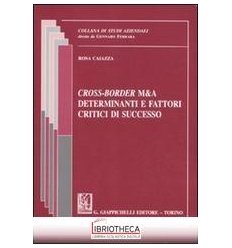 CROSS-BORDER M&A DETERMINANTI E FATTORI CRITICI DI S