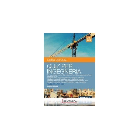 HOEPLI TEST QUIZ INGEGNERIA