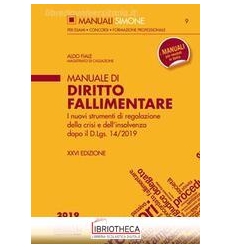 MANUALE DIRITTO FALLIMENTARE