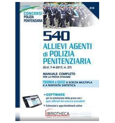 540 ALLIEVI AGENTI POLIZIA PENITENZIARIA (310)