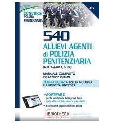540 ALLIEVI AGENTI POLIZIA PENITENZIARIA (310)