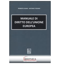 MANUALE DI DIRITTO DELL'UNIONE EUROPEA