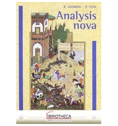 ANALYSIS NOVA. PER LE SCUOLE SUPERIORI