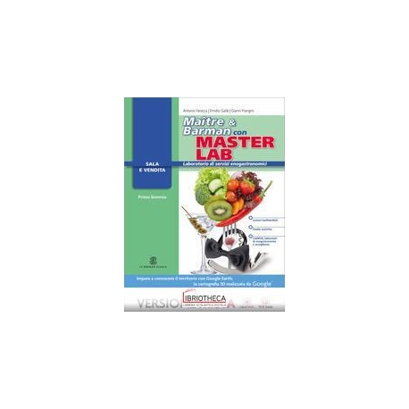 MAITRE E BARMAN CON MASTERLAB ED. MISTA