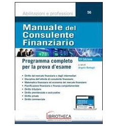 MANUALE CONSULENTE FINANZIARIO