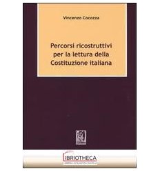 PERCORSI RICOSTRUTTIVI PER LETTURA COST