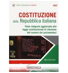 COSTITUZIONE DELLA REP.ITALIANA