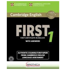 CAMBRIDGE ENGLISH FIRST 1 ED. MISTA