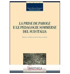 PRISE DE PAROLE» E LE PEDAGOGIE «SOMMERSE» DEL SUD I