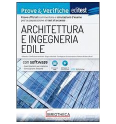 EDITEST. ARCHITETTURA ED INGEGNERIA EDILE. ESERCIZI