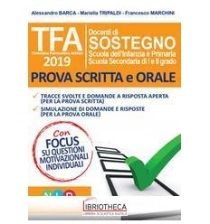 TFA . PROVA SCRITTA E ORALE