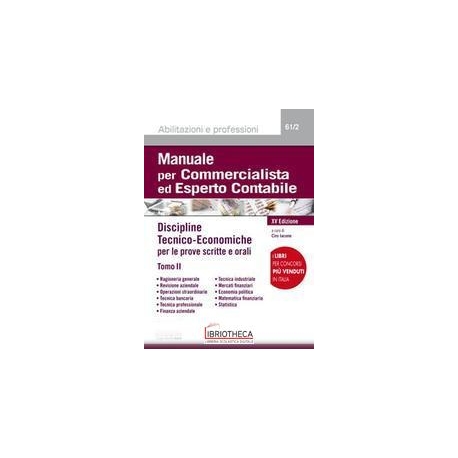 61/2 MANUALE PER COMMERCIALISTA ED ESPER