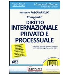 COMPENDIO DI DIRITTO INTERNAZIONALE PRIVATO E PROCES