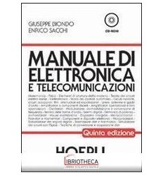 MANUALE DI ELETTRONICA E TELECOMUNICAZIONI