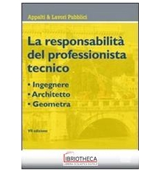 La responsabilità del professionista tec