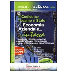 IL CODICE PER L'ESAME DI STATO DI ECONOMIA AZIENDALE