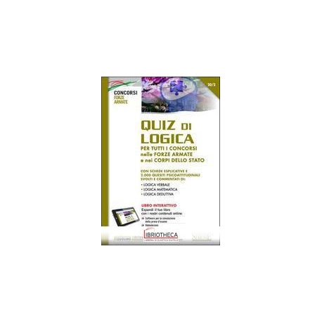 NE/20/2 QUIZ DI LOGICA PER TUTTI I CONCO