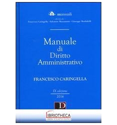 MANUALE DI DIRITTO AMMINISTRATIVO