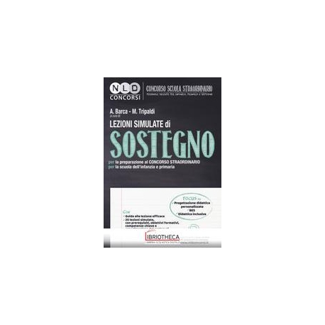 LEZIONI DI SOSTEGNO SIMULATE SC.INF.PRIM