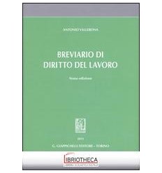 Breviario di diritto del lavoro