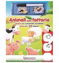 ANIMALI DELLA FATTORIA. DISEGNA CON IL PENNARELLO CA