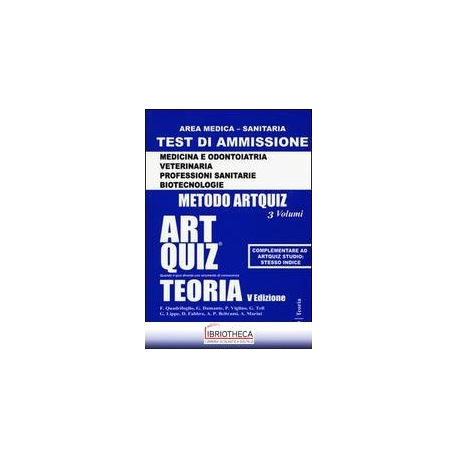 ARTQUIZ TEORIA AREA MEDICA-SANITARIA