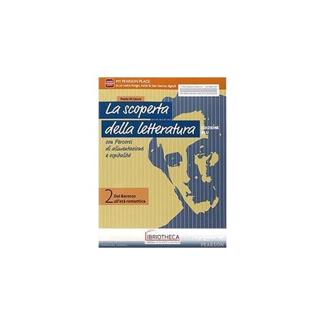 SCOPERTA DELLA LETTERATURA ED. BLU 2 ED. MISTA
