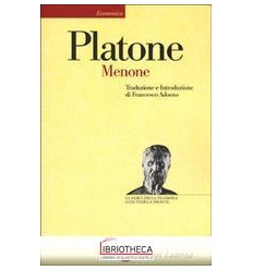 MENONE. TESTO ORIGINALE A FRONTE