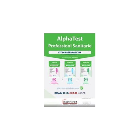 ALPHA TEST PROFESSIONI SANITARIE KIT DI PREPA...