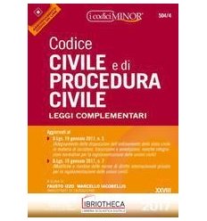 CODICE CIVILE PROCEDURA CIVILE 2017.1 MINOR 504/4