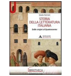 STORIA DELLA LETTERATURA ITALIANA