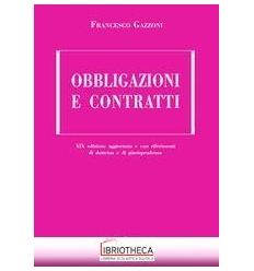 GAZZONI OBBLIGAZIONI CONTRATTI