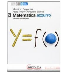 MATEMATICA AZZURRO CON MATHS IN ENGLISH 5 ED. MISTA