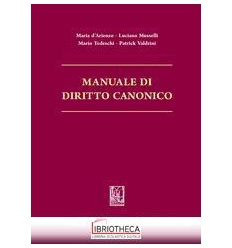 MANUALE DI DIRITTO CANONICO