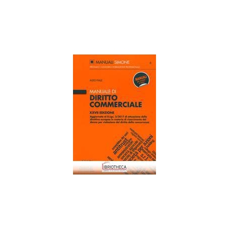 MANUALE DIRITTO COMMERCIALE