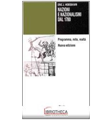 NAZIONI E NAZIONALISMI DAL 1780. PROGRAM