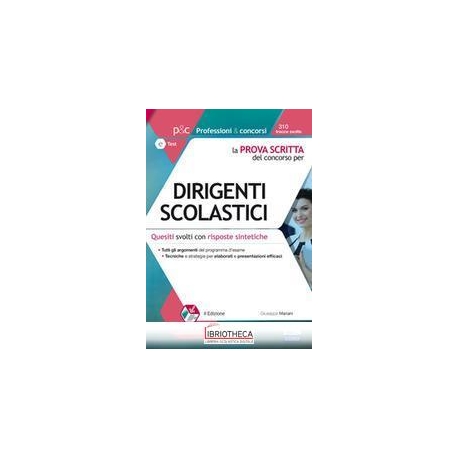 LA PROVA SCRITTA CONCORSO DIRIGENTI SCOLASTICI