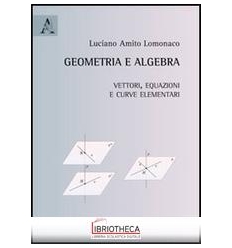 Geometria e algebra. Vettori, equazioni